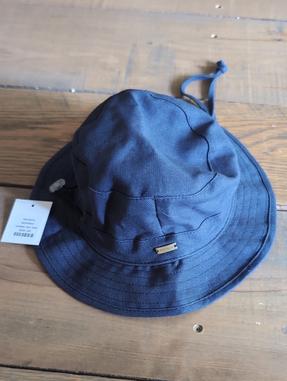 Terrain Little Sprout Toddler Navy Bucket Hat NWT